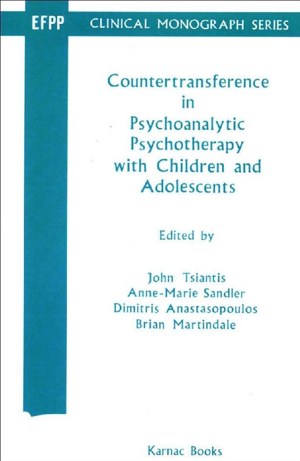 Countertransference in Psychoanalytic Psychotherapy with Children and Adolescents Cover - Countertransference in Psychoanalytic Psychotherapy with Children and Adolescents